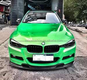 Vor Style Léger En Fiber De Carbone Universel Offre Spéciale À Lèvres Avant pour BMW F30 F35 Série 3 M-tech 2012-2019 - Product Image 4