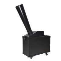 Canon à confettis manuel MOKE Mini CO2, lanceur de confettis arc-en-ciel avec valise de transport pour mariage, scène, fête, événement