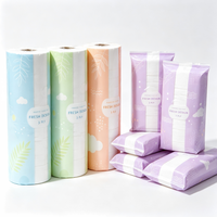Pochette d'emballage personnalisée pour mouchoirs en papier, résistante à l'humidité, pour la vente au détail et les marques de distributeurs
