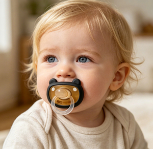 Sucette d'alimentation pour bébé nouveau-né 0-12 mois, super douce, sans BPA, en silicone, à débit <span class=keywords><strong>lent</strong></span>, anti-flatulence, utilisation jour/nuit avec poignée - Product Image 3