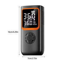 12V Inflador de neumáticos de coche 6000mAh Fuente de alimentación doble Compresor de aire de neumáticos inalámbrico con función de Banco de energía