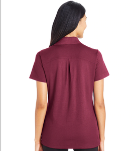 Maglietta da <span class=keywords><strong>Polo</strong></span> da <span class=keywords><strong>donna</strong></span> Casual aderente alla moda maglietta con maniche corte in cotone personalizzata per la promozione - Product Image 6