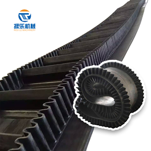 Dalga yanak konveyör bant 60 derece eğim kum tahıl dik taşıma için hiçbir dökülme yanak konveyör bant - Product Image 1