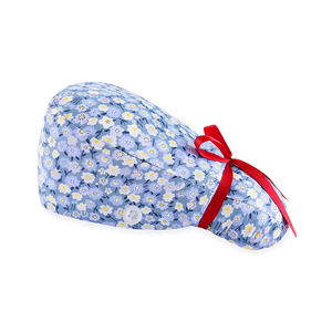 Bonnets chirurgicaux professionnels doublés satin avec boutons, imprimés motifs de dessins animés, pour infirmières et médecins, respirants - Product Image 6