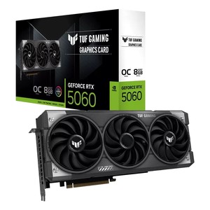 การ์ดจอ Good TUF Gaming GeForce RTX 5060 8GB OC GDDR7 DLSS4 พร้อมพัดลมระบายความร้อนสามตัว สำหรับเดสก์ท็อป Rtx 5060 Ti - Product Image 1