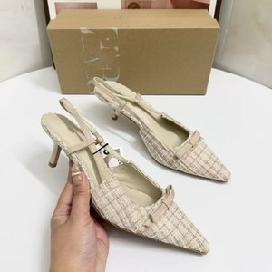 Collezione ZA Scarpe da Donna Nuovo Stile Estivo di Qualità con Tacco Medio Eleganti Scarpe da Cerimonia Sandali Slingback Tacchi Neri Formali - Product Image 6