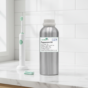 Huile essentielle de menthe poivrée naturelle comestible à vente chaude pour les soins bucco-dentaires, dentifrice, gouttes nasales, gouttes pour le nez - Product Image 1