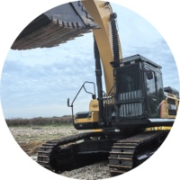 Excavatrice sur chenilles géante SANY SY550H de 55 tonnes d'occasion pour l'exploitation minière et les travaux d'infrastructure lourds