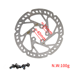 Disco de Freno de 135 mm con 5 Orificios, Rotor de Freno Hidráulico Xtech Zoom, Aleación de Aluminio, Color Deslumbrante, para Patinete Eléctrico M365 1S y Pro - Product Image 5