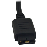 Pengganti Kabel Audio Video AV untuk Game PS1 ke RCA untuk Konsol PS1 TV Game Komputer Aksesori Perbaikan Kabel
