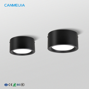 Tùy Chỉnh Ba Màu Sắc Comercial Thông Tư Trong Nhà Màu Đen Trần Spotlight Khách Sạn Biệt Thự Văn Phòng Nhà Sắt Bề Mặt Gắn <span class=keywords><strong>LED</strong></span> <span class=keywords><strong>Downlight</strong></span> - Product Image 1