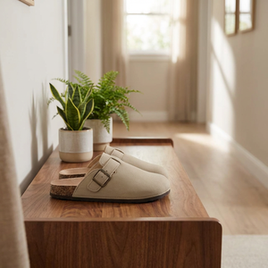 Nouvelle Arrivée 2026 – <span class=keywords><strong>Sandales</strong></span> Rétro Décontractées à Demi-Plateforme pour Femme, Confortables, Respirantes et Faciles à Enfiler, Idéales pour l'Automne - Product Image 5
