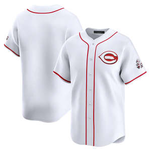 2025男式辛辛那提红色家居有限球衣棒球衫定制穿缝制刺绣制服 - Product Image 3