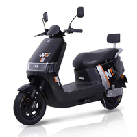 Motocicleta Eléctrica de Diseño Clásico, 1200W, Scooter Eléctrico de Alta Velocidad para Adultos