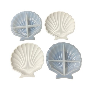 Rm002 handmade DIY sò Tấm vỏ Silicone khuôn đồ trang sức lưu trữ khay khuôn thạch cao khuôn nhự<span class=keywords><strong>a</strong></span> - Product Image 5