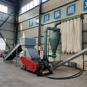 コンベアベルト供給工業用ハンマーブレード木材クラッシャー小型おがくずグラインダー - Product Image 2