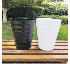 Usine <span class=keywords><strong>en</strong></span> <span class=keywords><strong>gros</strong></span> 2023 nouveaux fournitures de jardin grand <span class=keywords><strong>pot</strong></span> de fleur fileté <span class=keywords><strong>en</strong></span> plastique <span class=keywords><strong>céramique</strong></span> imitation - Product Image 4