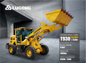 Fábrica de China Nueva maquinaria de construcción 1.6ton 2 Ton 3 Ton Mini cargadora de ruedas Front End Diesel Loader Precio - Product Image 3