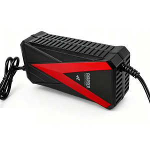 <span class=keywords><strong>Chargeur</strong></span> de batterie au plomb 72V6A 72V5A 72V4A 72V3A avec affichage de la procentualité et connecteur <span class=keywords><strong>3</strong></span> <span class=keywords><strong>broches</strong></span> pour <span class=keywords><strong>vélo</strong></span> <span class=keywords><strong>électrique</strong></span> et trottinette - Product Image 3