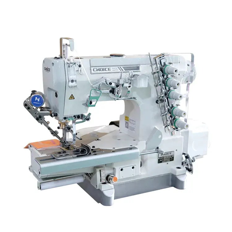 GC664-01GB-EUT-DD Direct-Drive Auto-Trimming Computerized Cylinder-Bed Waistbanding Interlock Machine Mainly For Underwear