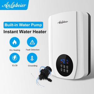 เครื่องทำน้ำอุ่นไฟฟ้าแบบทันที 220-240V 5.5KW หน้าจอสัมผัส กันน้ำระดับ IPX4 พร้อมปั๊มสแตนเลสสำหรับซักผ้า - Product Image 4