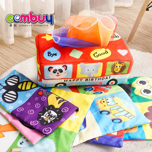 Caja <span class=keywords><strong>de</strong></span> pañuelos desgarrable suave para bebés, modelo <span class=keywords><strong>de</strong></span> autobús, juegos <span class=keywords><strong>de</strong></span> juguetes <span class=keywords><strong>de</strong></span> aprendizaje temprano para bebés - Product Image 3