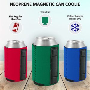 Canette magnétique Coolie Can Cooler Sleeves Blank Reusable Neoprene Isolé Beer Sleeve Cover for Soda Drink Water Bottles Birthday - Product Image 4