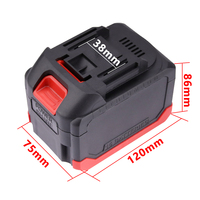 Kit de Carcasa para Batería de Herramienta Eléctrica Makita 18V LXT Estilo 5S3P 18650, con Indicador de Capacidad, Sin Celdas