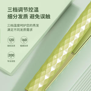 Plancha y rizador de pelo AUX de doble propósito con iones negativos, calentamiento rápido, protección contra sobrecalentamiento, cableado, apagado automático en 30 minutos - Product Image 4