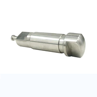 Eje de Espiral Mecanizado por CNC de 5 Ejes, Personalizado, ISO 9001, OEM, Acero Inoxidable, Aluminio, Torneado CNC, Fresado, Electroerosión por Hilo, Taladrado