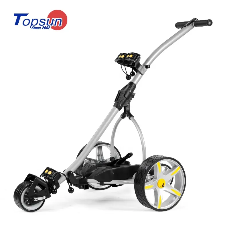 electric golf trolley remote golf trolley with brake 200w motors controllers ,magnesium alloy wheels