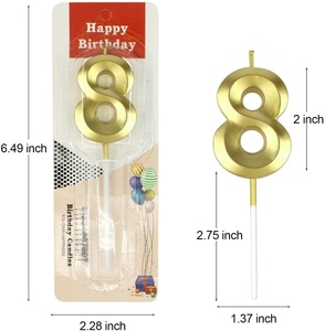 Candele Numeriche Ecologiche Non Tossiche all'Ingrosso per Decorazioni Festa di Compleanno Diwali Halloween Cera di Paraffina Inodore - Product Image 6