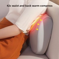 NINGDECRIUS Masseur cervical infrarouge de physiothérapie, appareil de pétrissage automatique pour le cou et les épaules, coussin de massage à brancher