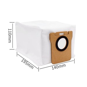 Bolsas de polvo manuales Premium para Xiaomis X10 + Dreames L10s <span class=keywords><strong>Ultra</strong></span> <span class=keywords><strong>L10</strong></span> <span class=keywords><strong>Ultra</strong></span> S10 <span class=keywords><strong>Pro</strong></span> Robot aspirador hecho de tela para el hogar - Product Image 4