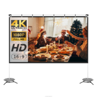 Ruiying 1080P Mini projecteur intelligent Style chaud Portable Android projecteur vidéo monté au plafond mise au point automatique petite conception scellée
