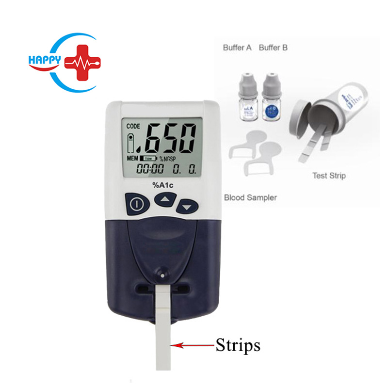 HC-B023-1 тест-полоски для ручки гликированного гемоглобина HBA1C анализа для клиники тестирования портативный цели анализа