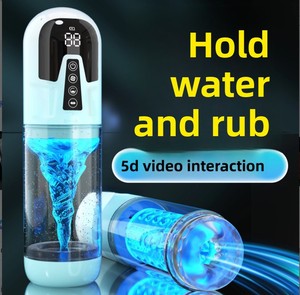 Masturbador <span class=keywords><strong>El</strong></span>éctrico Automático de Doble Cabeza Holy Grail Aircraft Cup para Hombre, Entrenador de Pene, Juguetes Sexuales para Adultos - Product Image 6