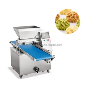 Center Fill Automatic Biscuit Cut Drop Small Cookie Decorate Cutter Make Maker Depositor Machine for Home