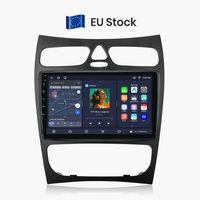 Autoradio Android Junsun 1280*720 Carplay pour Mercedes Benz Classe C-CLK W203 W209 S203 A209 2000-2005 Lecteur DVD de voiture Multimédia