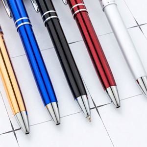 Multi-<b>Color</b> Metal Ballpoint - Wholesale Custom Logo Rotating Hotel Promotional Advertising Gift <b>Pens</b> - Product Image 3