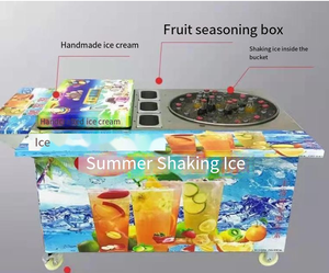 Máquina Eléctrica Comercial de Alta Calidad Hecha a Mano de Acero Inoxidable para Bebidas Congeladas, Smoothies, Helados y Bebidas - Product Image 6