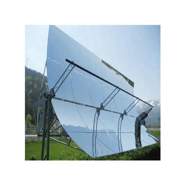 China's Modern 1.1mm Ultra-Thin Solar Mirror Sheet High Reflectivity Heliostat Glass for Dish CSP Units