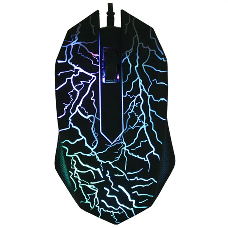 Usb RGB Glowing No Delay Colorful Backlight Mice 1000DPI Laptop Notebook Wired Gaming 1 Dollar Mouse