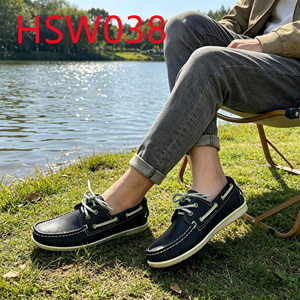 ZYF, Chaussures <span class=keywords><strong>bateau</strong></span> de loisirs d'extérieur à lacets, anti-ampoules, style mode, authentiques et originales, disponibles en extra larges, Penny Shoes HSW038 - Product Image 2