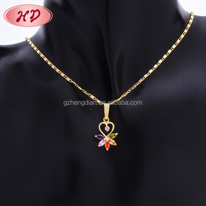 Moda Popular nuevos modelos chica pendiente Chapado en conjuntos de joyas para <span class=keywords><strong>el</strong></span> oro <span class=keywords><strong>turco</strong></span> diseños de joyas - Product Image 5