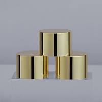 Couvercles de bouteille de 24mm de taille de cou personnalisés 24/415 grand bouchon à vis de bouteille de soin de la peau de toner en plastique cosmétiques double couche PP/ABS