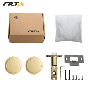 Sự riêng tư cửa knobs hình ống lối vào phòng tắm phòng ngủ ổ khóa nội thất cửa xử lý khóa Kẽm hợp kim hình trụ Knob Cửa Khóa - Product Image 4