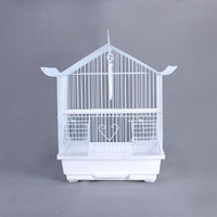 Vente en gros de cages à oiseaux en fer de bonne qualité, petite cage en métal pour perroquets, canaris, cage de reproduction, volière extérieure
