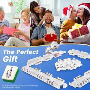 Mahjong Ruler Rectangle Thickened 18-Inch Three-in-One Card Sorting <b>Tool</b> for American Mahjong - Product Image 3