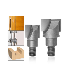 CNC Cleaning Bottom <strong>Router</strong> <strong>Bit</strong> Lock Milling Cutter Wood Woodworking <strong>Bit</strong> <strong>10MM</strong> Shank Milling Cutter Wood Carving Screw Thread - Product Image 1